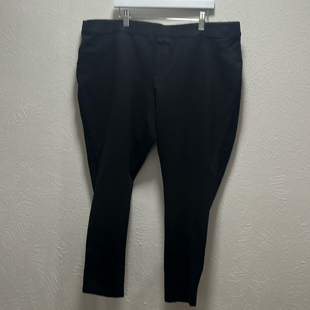 1822 Denim Black Pants Size 20W
